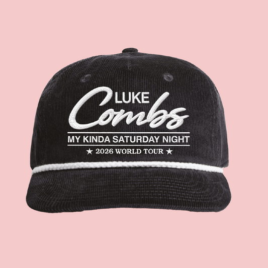 Black Cord Hat