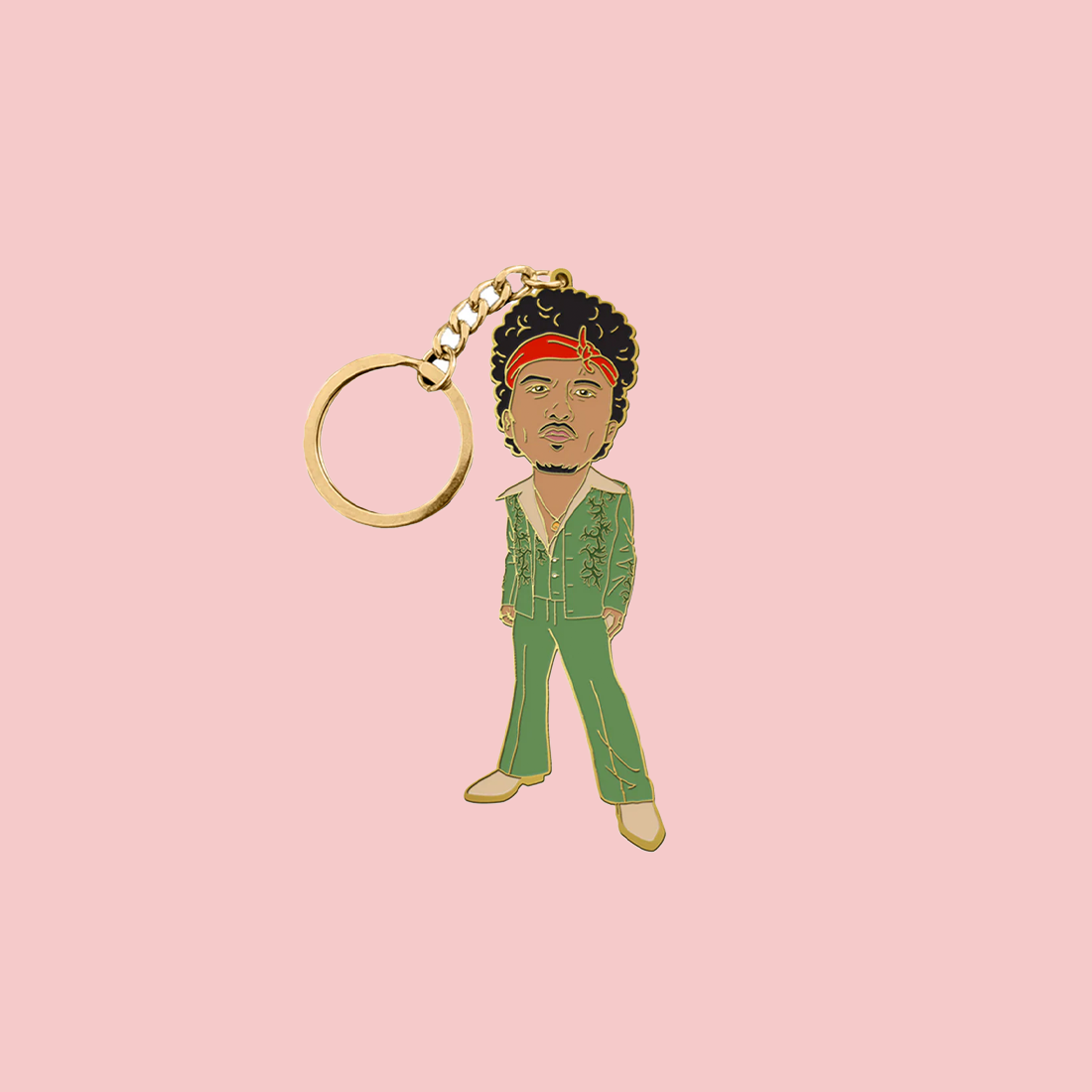 Gold Keychain